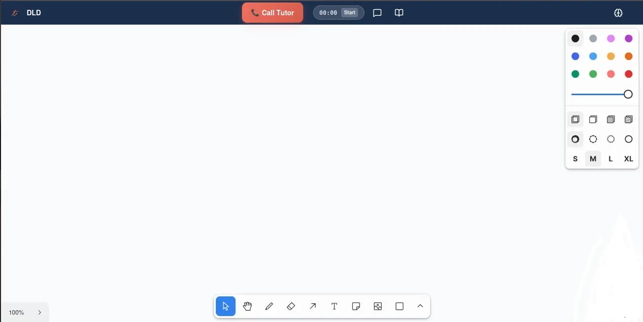 Tablo Whiteboard Interface